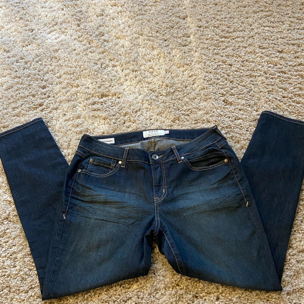 Torrid Curvy Skinny Jeans Size 10s NWOT - Picture 3 of 7